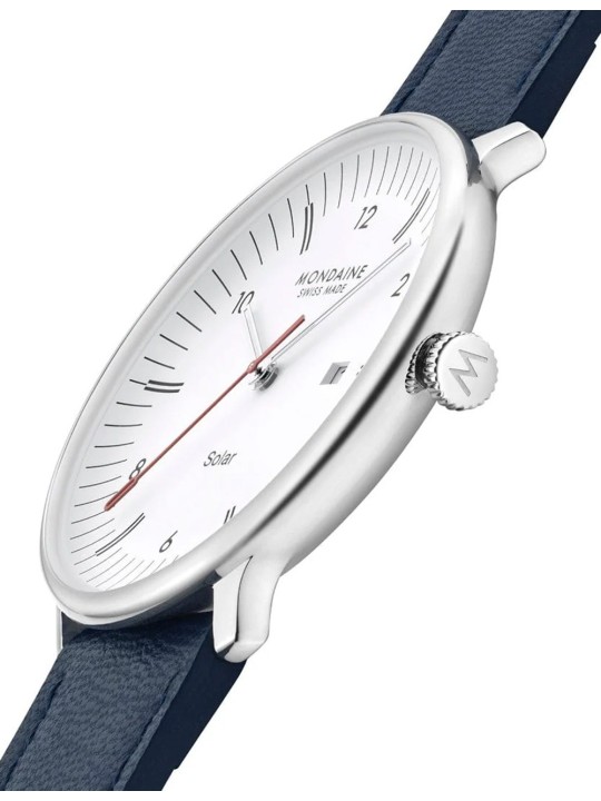 orologio uomo Mondaine MLE.41910.LDV Mens Watch Doppio Solar 41mm 5ATM