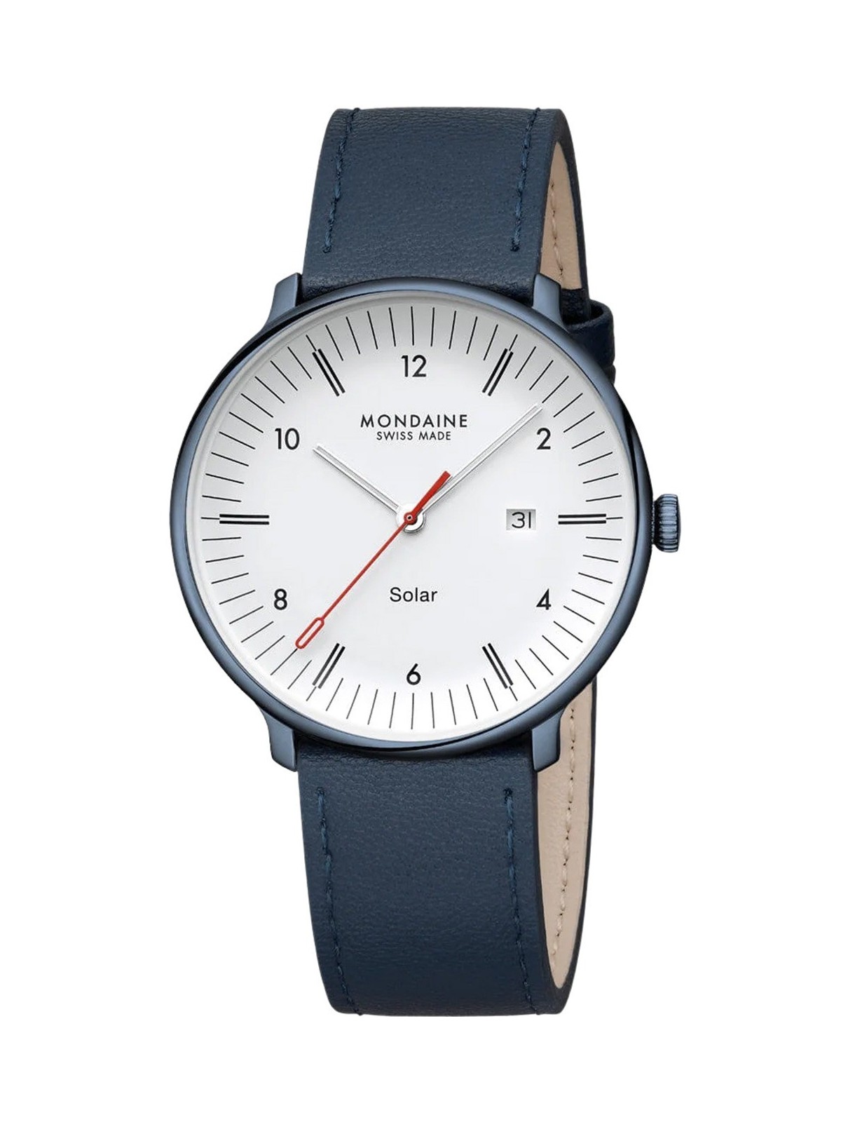 orologio uomo Mondaine MLE.41910.LQV Mens Watch Doppio Solar 41mm 5ATM