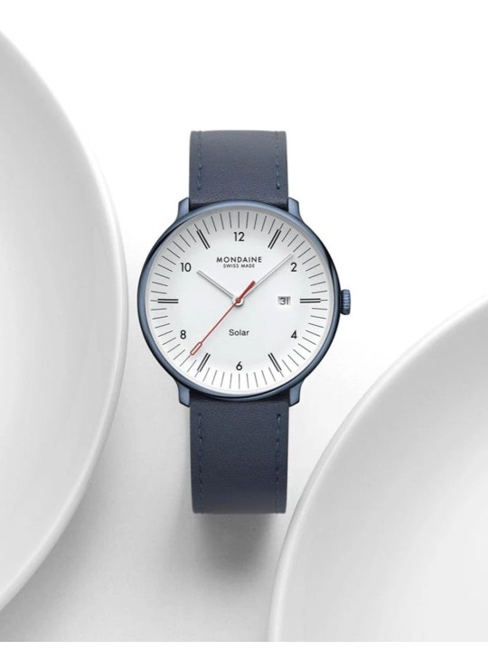orologio uomo Mondaine MLE.41910.LQV Mens Watch Doppio Solar 41mm 5ATM