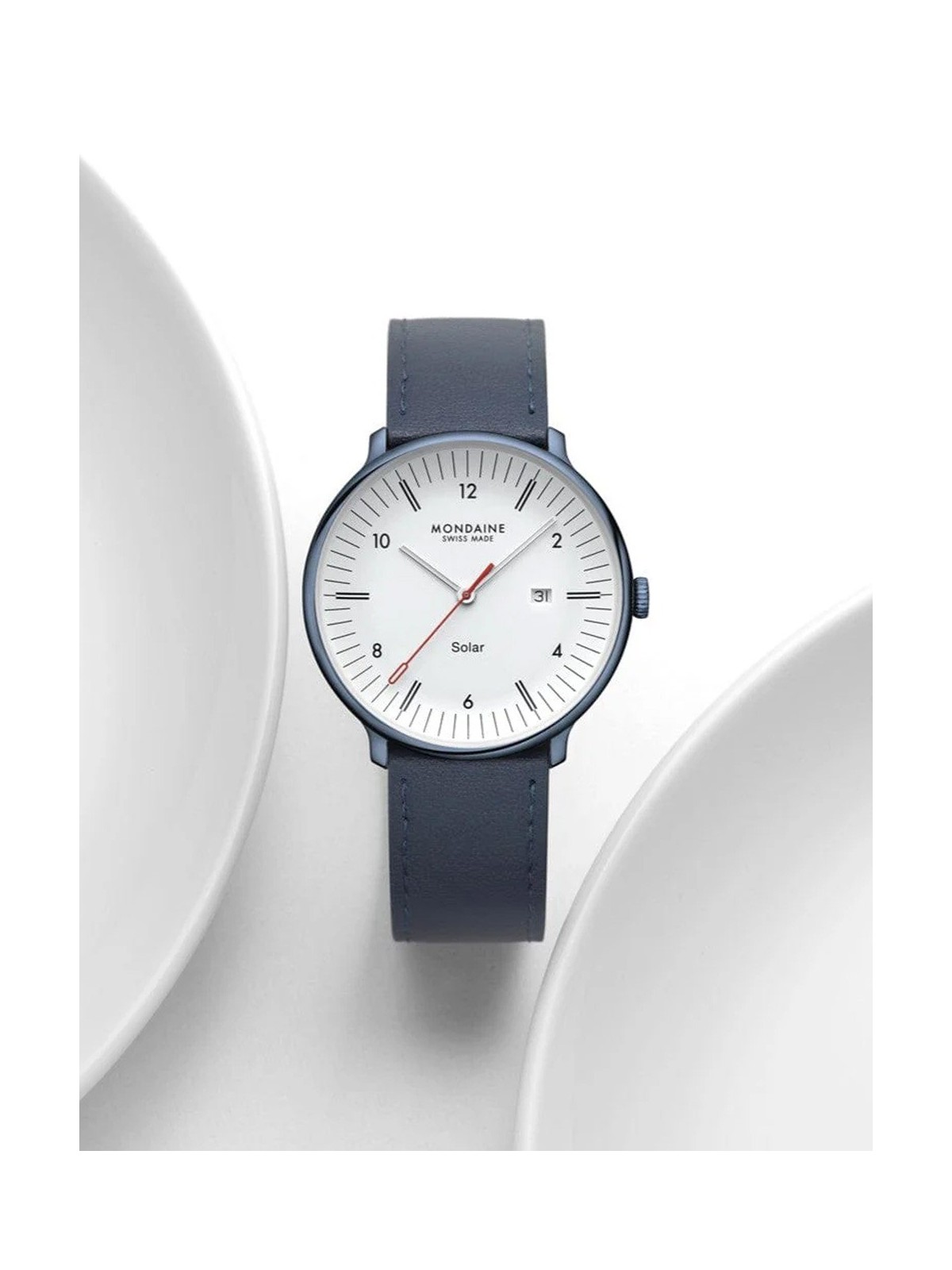 orologio uomo Mondaine MLE.41910.LQV Mens Watch Doppio Solar 41mm 5ATM