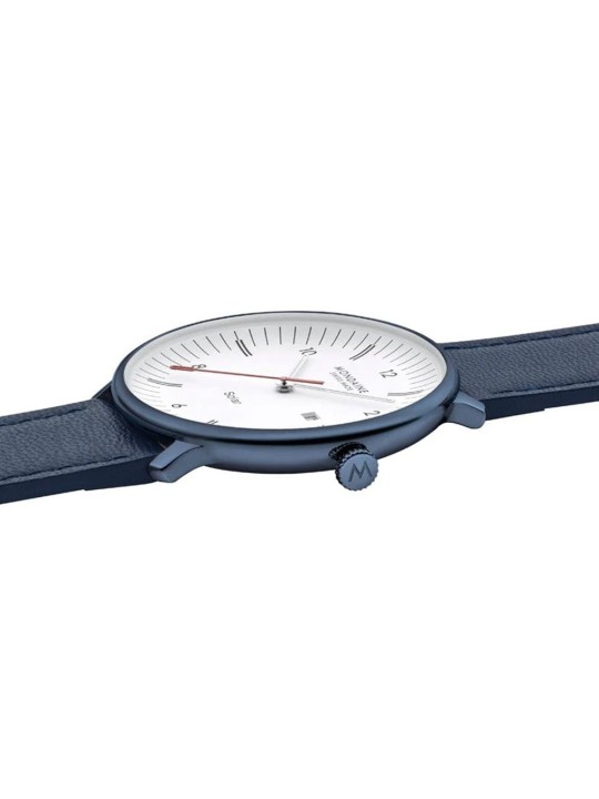 orologio uomo Mondaine MLE.41910.LQV Mens Watch Doppio Solar 41mm 5ATM