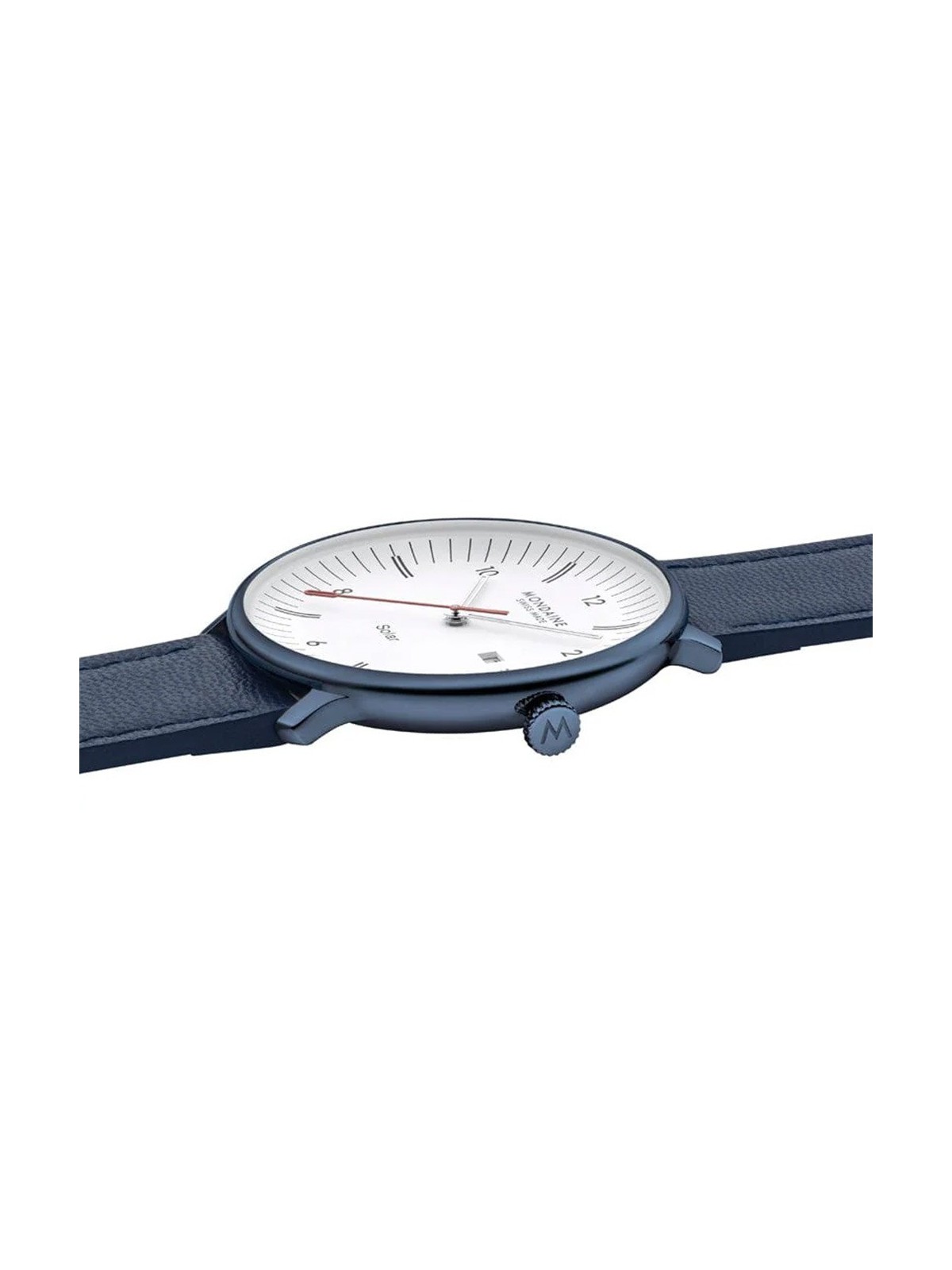 orologio uomo Mondaine MLE.41910.LQV Mens Watch Doppio Solar 41mm 5ATM