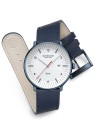 orologio uomo Mondaine MLE.41910.LQV Mens Watch Doppio Solar 41mm 5ATM