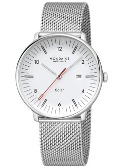 orologio uomo Mondaine MLE.41910.SM Mens Watch Doppio Solar 41mm 5ATM