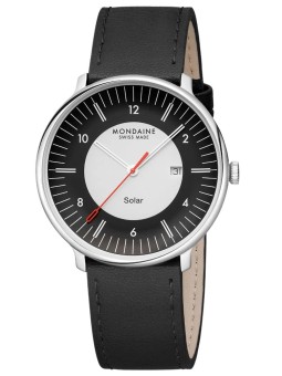 orologio uomo Mondaine MLE.41920.LBV Mens Watch Doppio Solar 41mm 5ATM