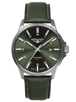 orologio uomo Bauhaus 2864-4 Mens Watch Aviation Automatic Titanium 42mm 10ATM