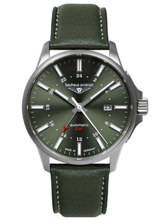 orologio uomo Bauhaus 2868-4 Mens Watch Aviation Automatic Titanium 42mm 10ATM