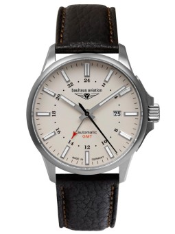 orologio uomo Bauhaus 2868-5 Mens Watch Aviation Automatic Titanium 42mm 10ATM