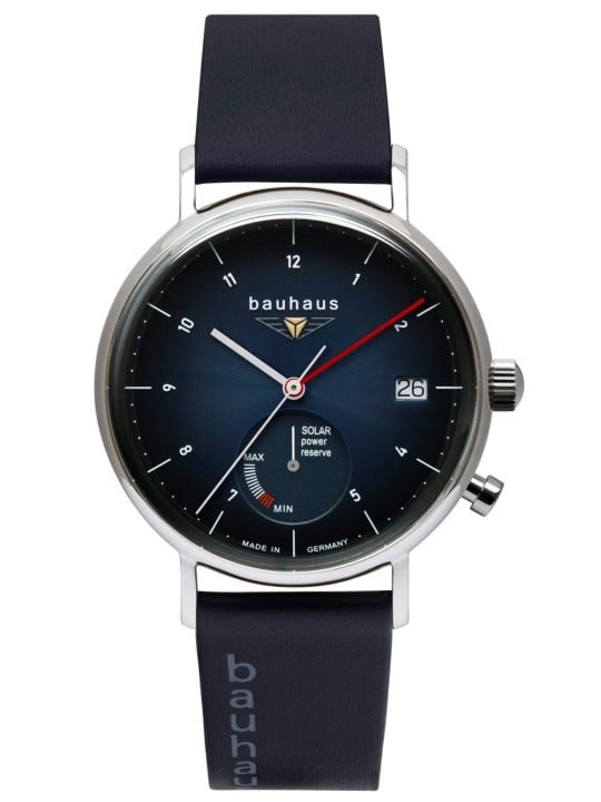 orologio uomo Bauhaus 2112-3 Mens Watch Classic Solar 41mm 5ATM