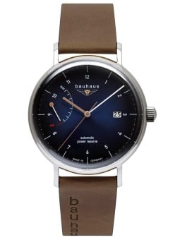 orologio uomo Bauhaus 2160-3 Mens Watch Classic Automatic 41mm 5ATM