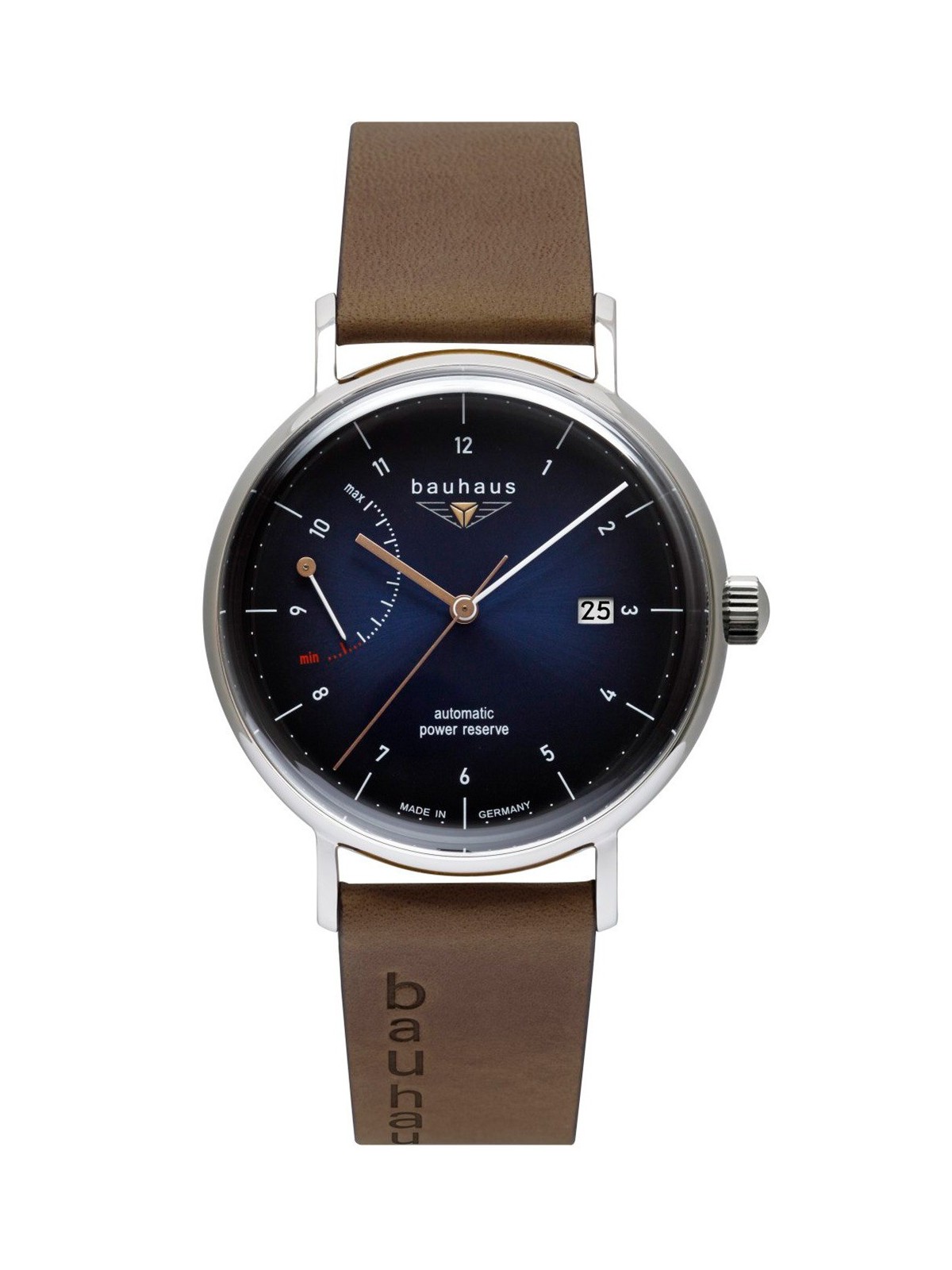 orologio uomo Bauhaus 2160-3 Mens Watch Classic Automatic 41mm 5ATM