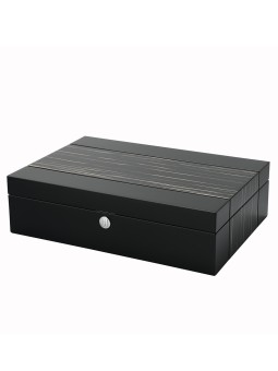 scatola orologio Paul Design 20007 Gentlemen Watch Box [10] Black Shadow