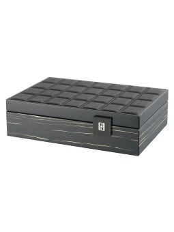 scatola orologio Paul Design 20111 Collector Watch Box [10] Black Shadow