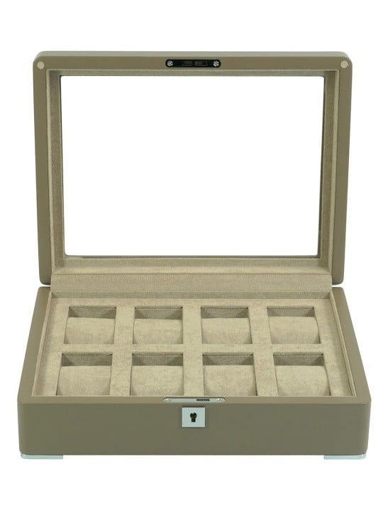 scatola orologio Rothenschild RS-3420-8-TA-TAN Watch Box Brown [8] with beige velvet