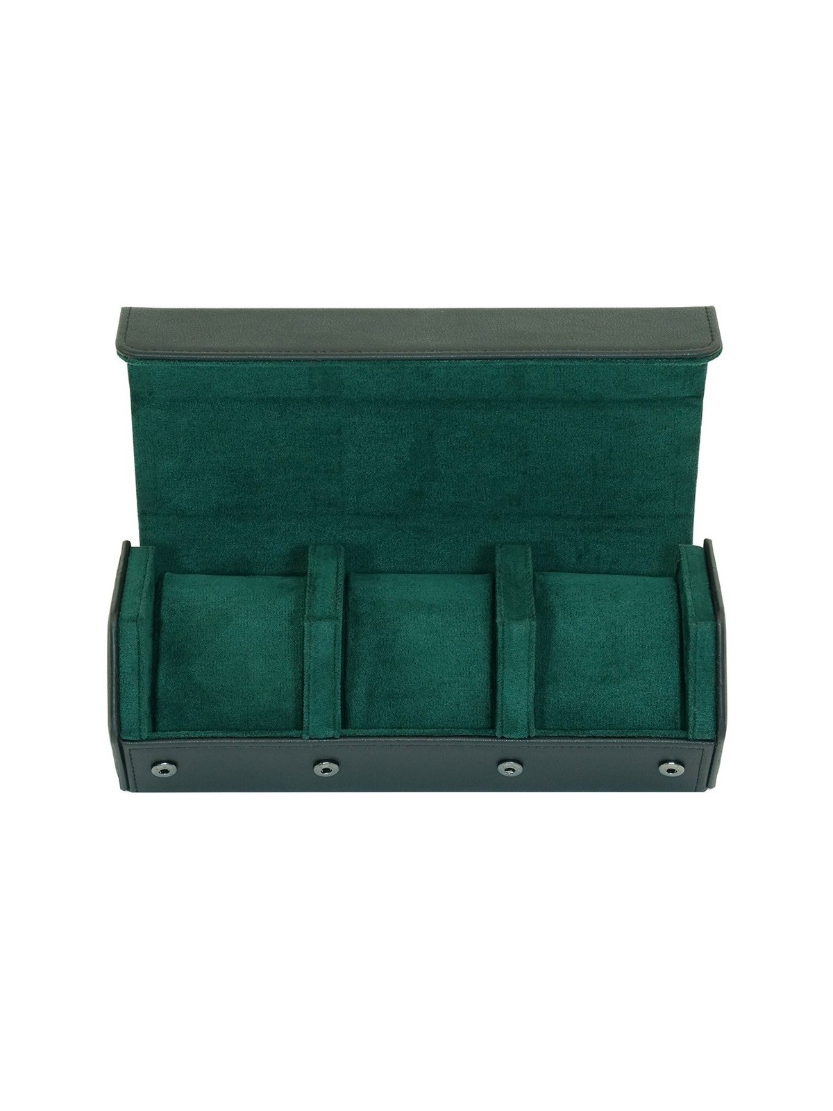 scatola orologio Rothenschild RS-3176-3-BL-GN Watch Roll Black-Green [3]