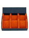 scatola orologio Rothenschild RS-3178-6-BLU-ORG Watch Storage Box Blue-Orange [6]