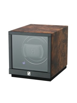 avvolgitore orologio Paul Design Watch Winder Gentlemen 1D Burlwood 20107