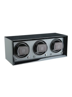 avvolgitore orologio Paul Design Watch Winder Gentlemen 3 Black 20073