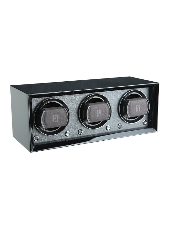 avvolgitore orologio Paul Design Watch Winder Gentlemen 3 Black 20073