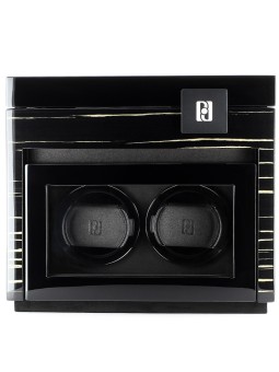 avvolgitore orologio Paul Design Watch Winder Gentlemen 2+3 Black Shadow 20094