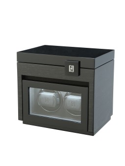 avvolgitore orologio Paul Design Watch Winder Gentlemen 2+3 Black Apricot 20093