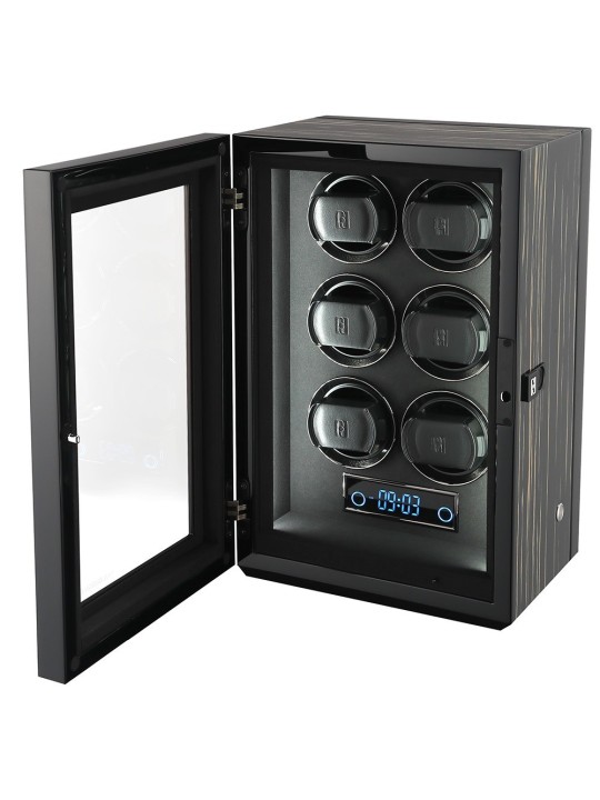 avvolgitore orologio Paul Design Watch Winder Gentlemen 6 Black Shadow 20102