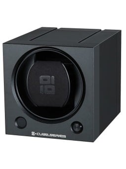 avvolgitore orologio Paul Design Watch Winder Cube Black 20113