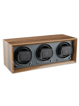avvolgitore orologio Paul Design Watch Winder Gentlemen 3 Walnut 20076