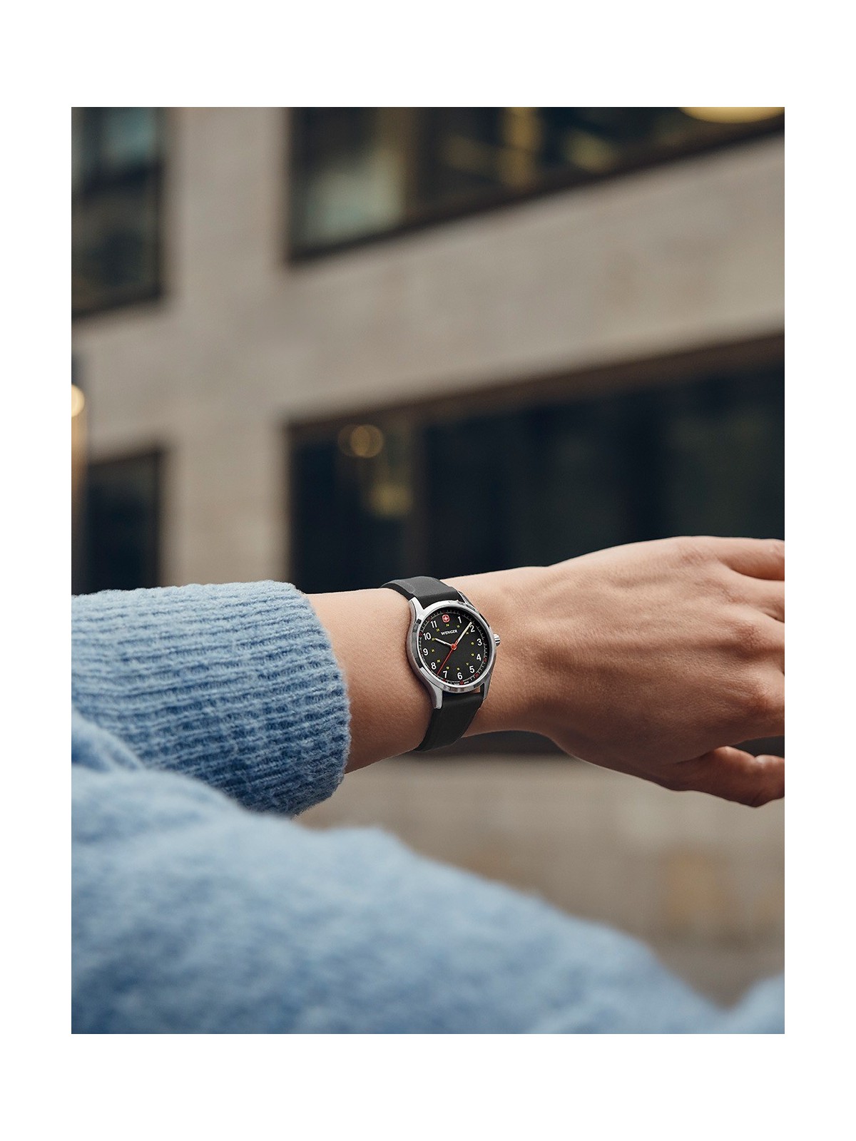 orologio donna Wenger 01.1421.127 Ladies Watch City Sport 34mm 5ATM