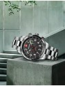 orologio uomo Wenger 01.0543.111 Mens Watch Terragraph Chrono 43mm 10ATM