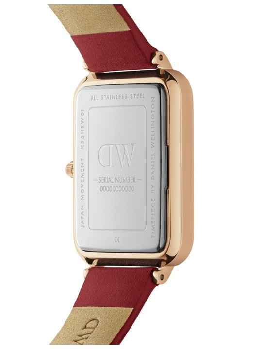 orologio donna Daniel Wellington DW00100453 Ladies Watch Quadro Pressed Suffolk 36mm 3ATM