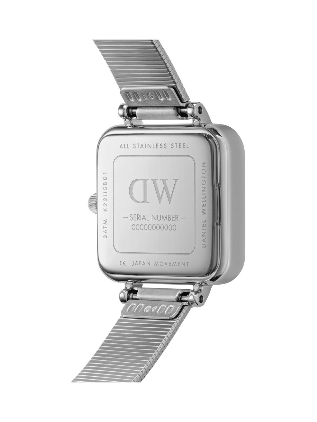 orologio donna Daniel Wellington DW00100522 Ladies Watch Quadro Studio 22mm 3ATM