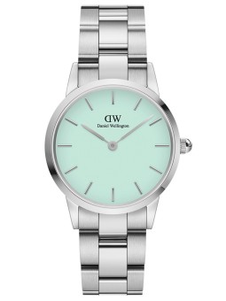 orologio donna Daniel Wellington DW00100537 Ladies Watch Iconic Link Mint 28mm 3ATM