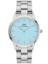 orologio donna Daniel Wellington DW00100542 Ladies Watch Iconic Link Capri 36mm 3ATM