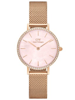 orologio donna Daniel Wellington DW00100663 Ladies Watch Petite Lumine Bezel Melrose Pink 28mm 3ATM