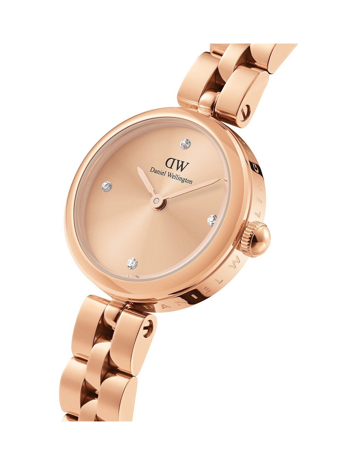 orologio donna Daniel Wellington DW00100720 Ladies Watch Elan Lumine Unitone Rose Gold 22mm 3ATM