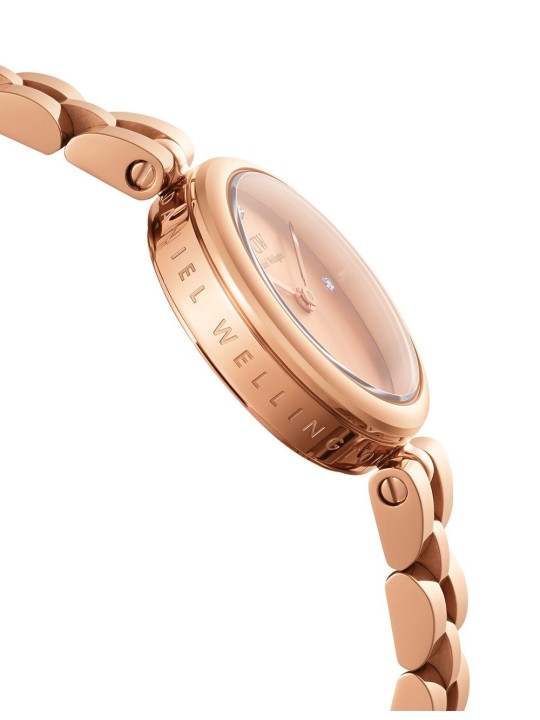 orologio donna Daniel Wellington DW00100720 Ladies Watch Elan Lumine Unitone Rose Gold 22mm 3ATM