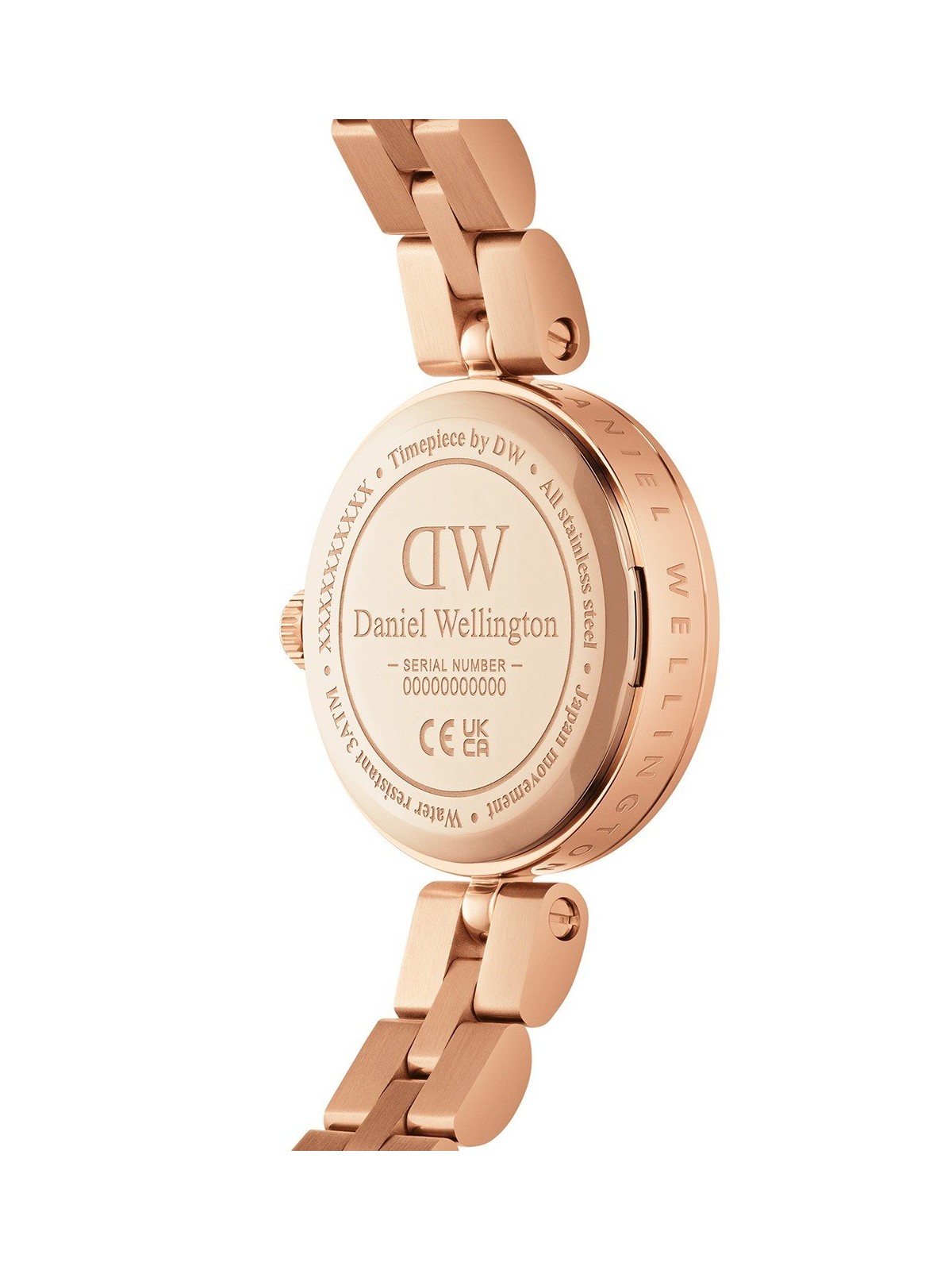 orologio donna Daniel Wellington DW00100720 Ladies Watch Elan Lumine Unitone Rose Gold 22mm 3ATM