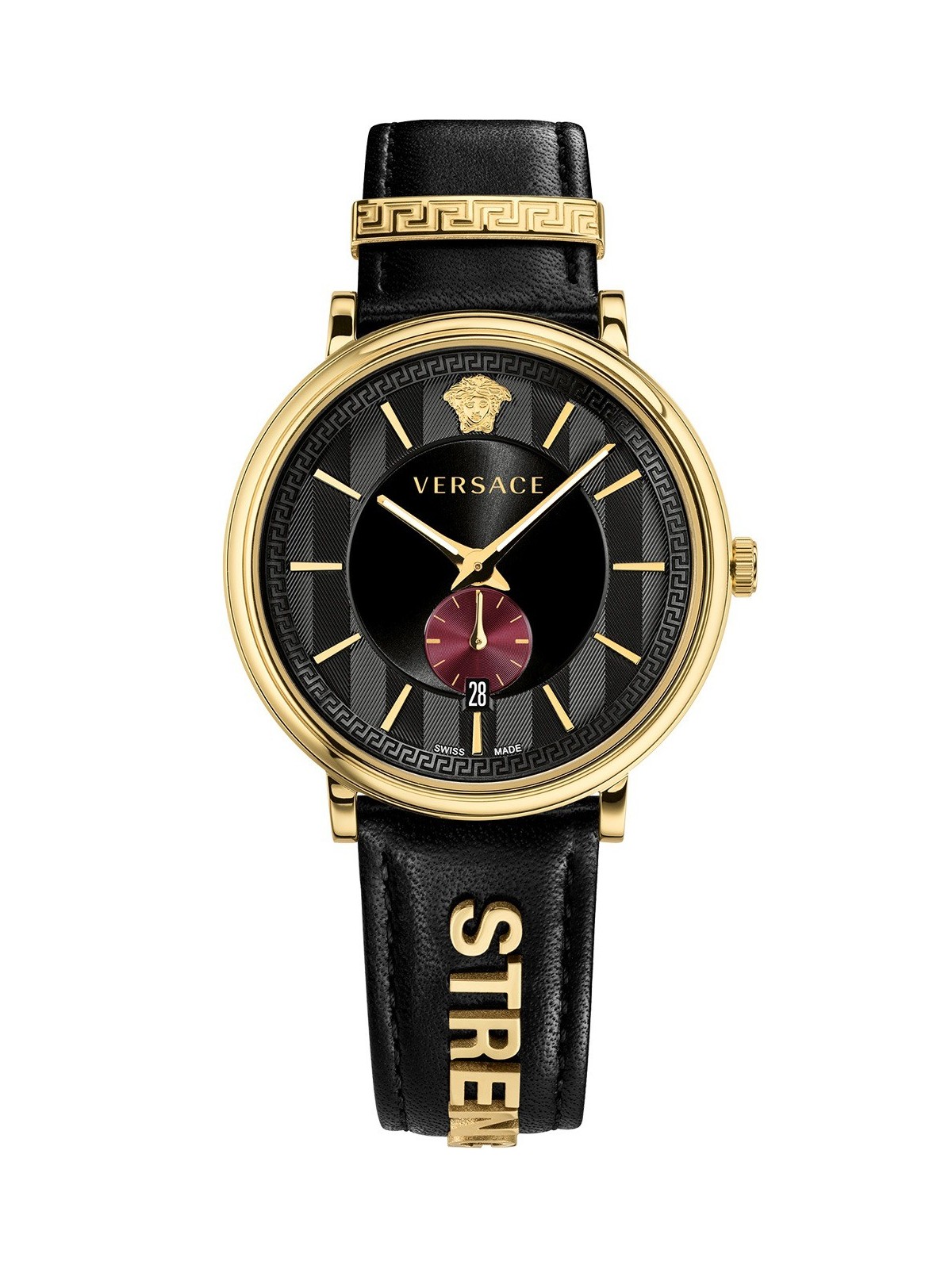 orologio uomo Versace VBQ050017 Mens Watch V-Circle 42mm 5ATM