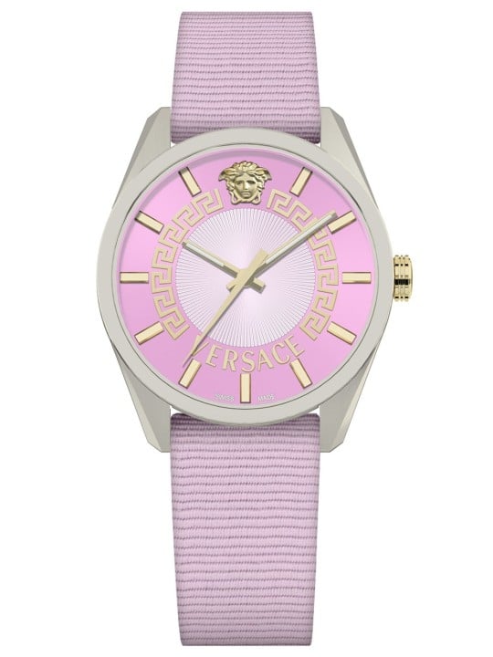orologio donna Versace VE8A00124 Ladies Watch New V-Circle 36mm 5ATM