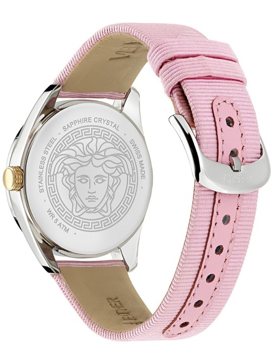 orologio donna Versace VE8A00124 Ladies Watch New V-Circle 36mm 5ATM