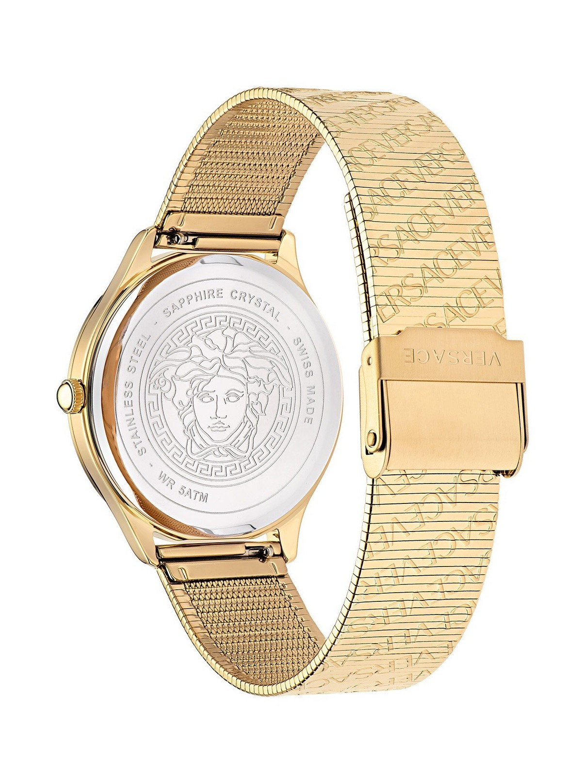 orologio donna Versace VE2O00822 Ladies Watch Logo Halo 38mm 5ATM