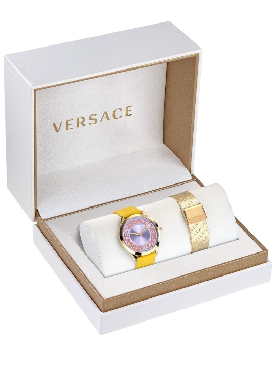 orologio donna Versace VE2O00822 Ladies Watch Logo Halo 38mm 5ATM