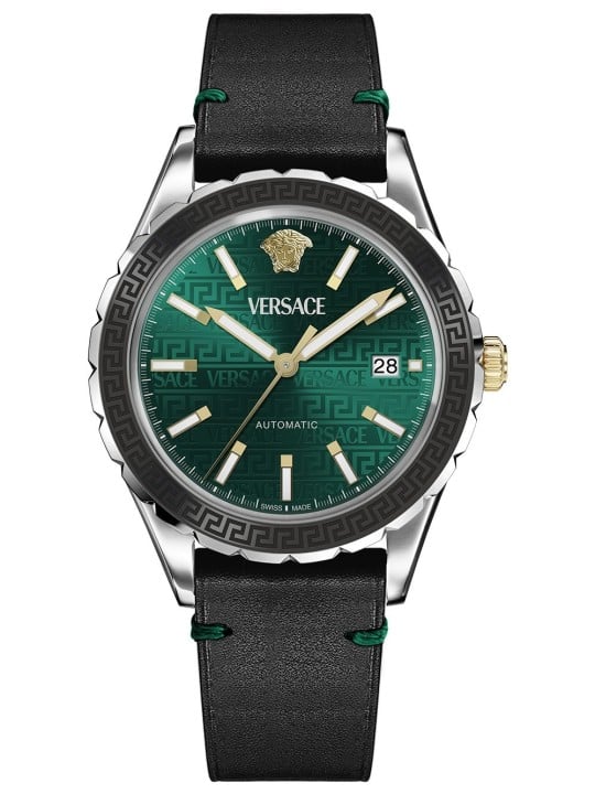 orologio uomo Versace VEQCA0124 Mens Watch Hellenyium Automatic Chrono 42mm 5ATM