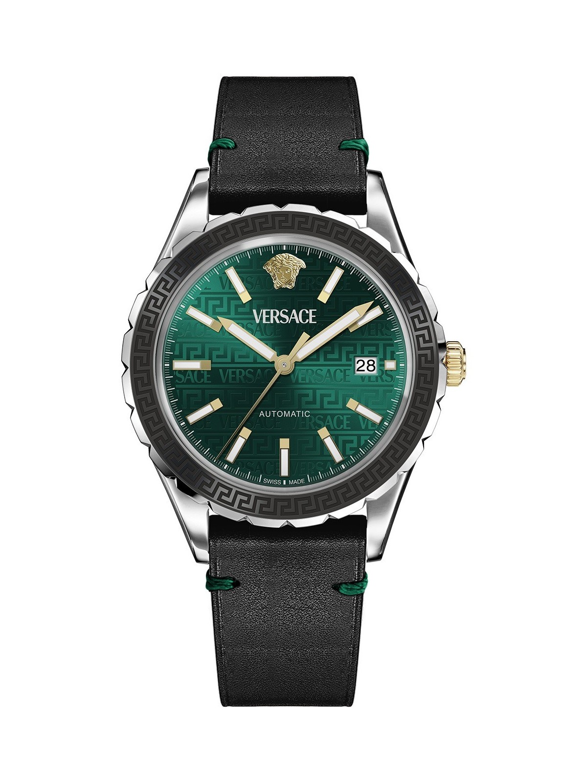 orologio uomo Versace VEQCA0124 Mens Watch Hellenyium Automatic Chrono 42mm 5ATM