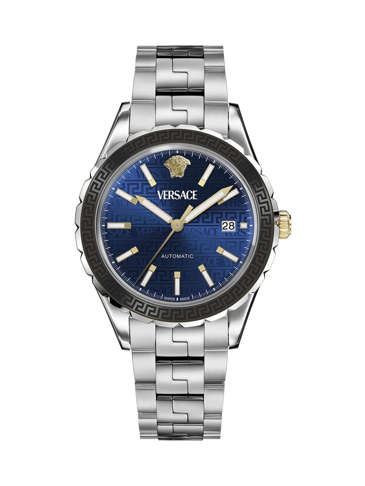 orologio uomo Versace VEQCA0424 Mens Watch Hellenyium Automatic Chrono 42mm 5ATM
