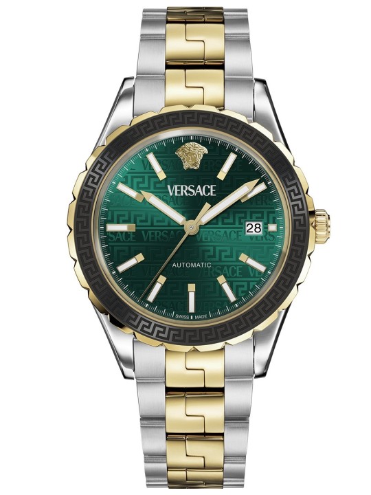 orologio uomo Versace VEQCA0524 Mens Watch Hellenyium Automatic Chrono 42mm 5ATM