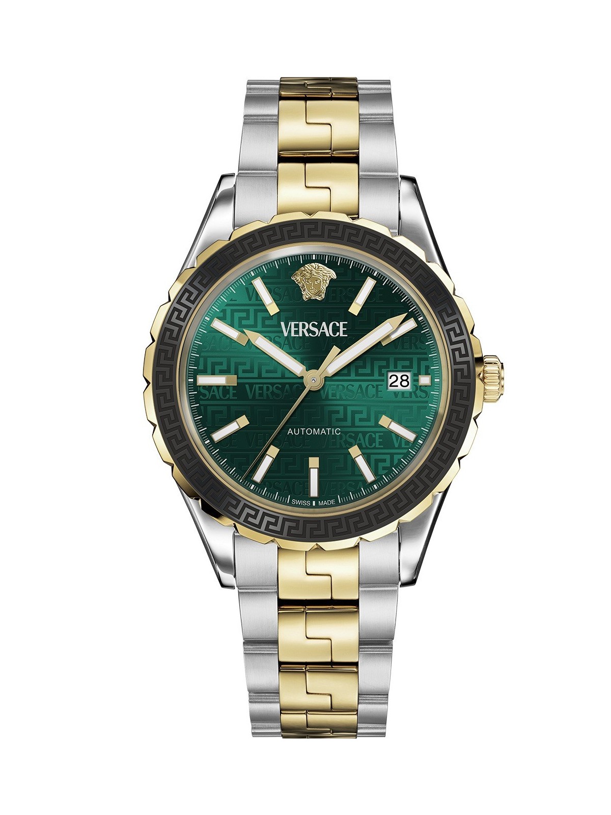 orologio uomo Versace VEQCA0524 Mens Watch Hellenyium Automatic Chrono 42mm 5ATM