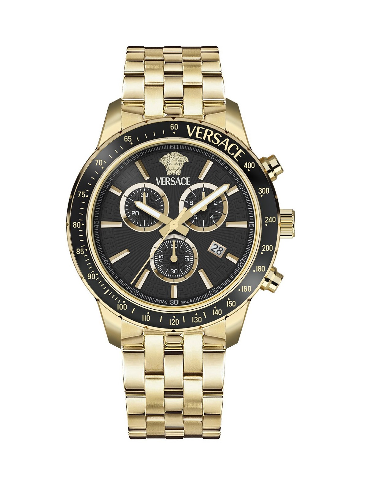 orologio uomo Versace VEZCA0724 Mens Watch Sporty Chrono 44mm 5ATM