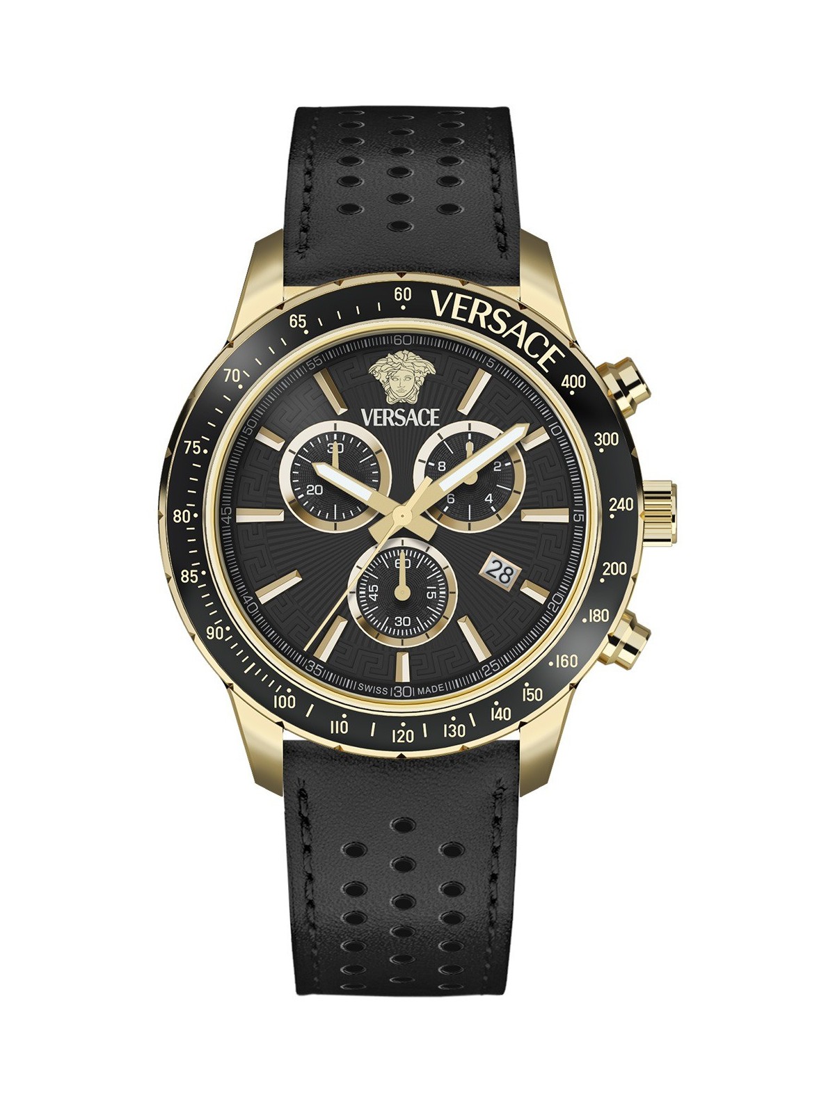 orologio uomo Versace VEZCA0224 Mens Watch Sport Chronograph 44mm 5ATM